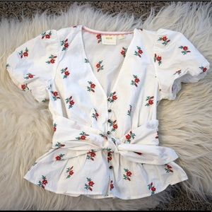 Maeve Rosalie top from Anthropologie size 4